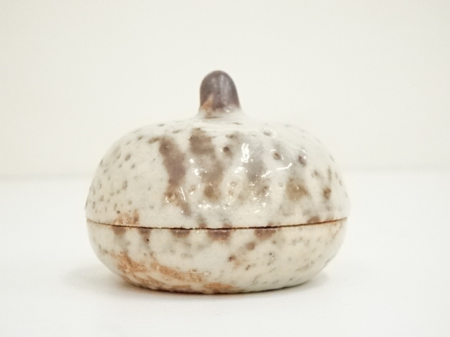 道具 ] - 道具 川本晴雲造 志野香合（共箱） | ネットショップ圭